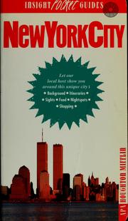 Cover of: New York City: recommendations for a short stay