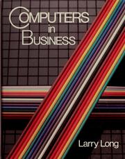 Cover of: Computers in business