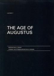 The age of Augustus by Melvin Cooley