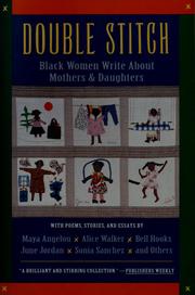 Cover of: Double Stitch: Black Women Write About Mothers and Daughters