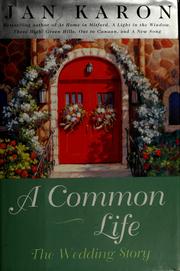 Cover of: A common life by Jan Karon