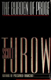 Cover of: The burden of proof by Scott Turow