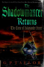 Cover of: The shadowmancer returns: the curse of Salamander Street