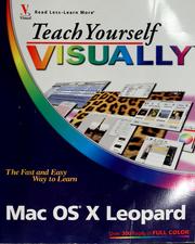 Cover of: Teach yourself visually Mac OS X Leopard