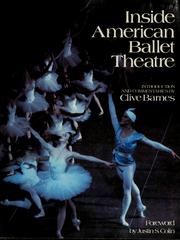 Cover of: Inside American Ballet Theatre