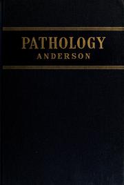 Pathology by W. A. D. Anderson