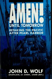 Cover of: Amen! Until Tomorrow by John D. Wolf