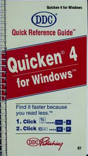 Cover of: Quicken 4 for Windows