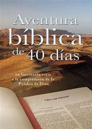 Cover of: Aventura bíblica de 40 días