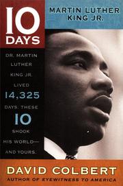 Cover of: 10 Days: Martin Luther King, Jr by 