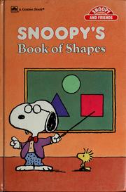 Cover of: Snoopy's Bk Of Shapes Concept (Snoopy and Friends)