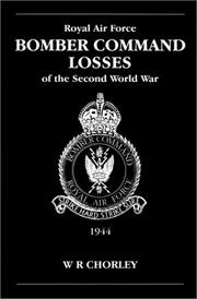 Cover of: RAF Bomber Command Losses of the Second World War by W.R. Chorley
