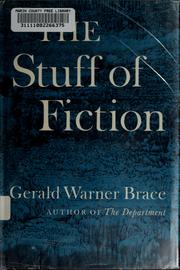 Cover of: The stuff of fiction.