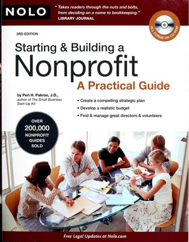 Starting & building a nonprofit by Peri Pakroo
