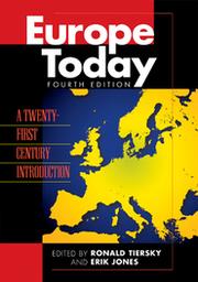 Cover of: Europe today by Ronald Tiersky, Erik Jones, Saskia van Genugten