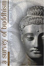 Cover of: A Survey of Buddhism: It's Doctrines and Methods Through the Ages