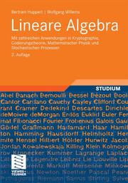 Cover of: Lineare Algebra: Mit zahlreichen Anwendungen in Kryptographie, Codierungstheorie, Mathematischer Physik und Stochastischen Prozessen