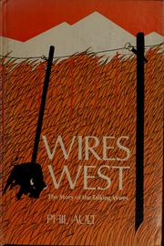 Cover of: Wires west