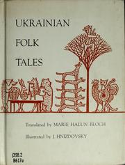 Cover of: Ukrainian folk tales. by Marie Halun Bloch, Marie Halun Bloch