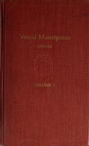 Cover of: World masterpieces by Maynard Mack