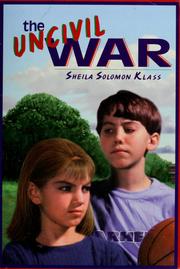 Cover of: The uncivil war