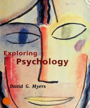 Cover of: Exploring psychology by David G. Myers