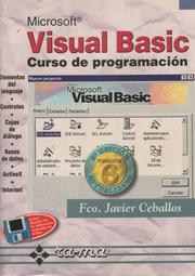 Cover of: Microsoft Visual Basic: Curso de programación by 