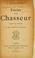 Cover of: Récits d'un chasseur