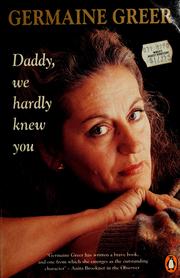 Cover of: Daddy, we hardly knew you