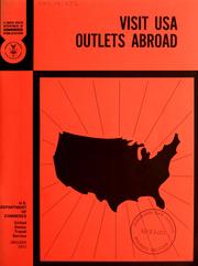 Cover of: Visit USA outlets abroad by United States Travel Service