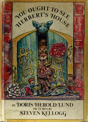 Cover of: You ought to see Herbert's house.