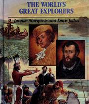 Cover of: Jacques Marquette and Louis Jolliet by Zachary Kent