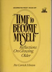 Cover of: Time to become myself