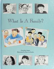Cover of: What is a family?