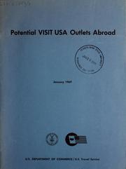 Cover of: Potential Visit USA outlets abroad