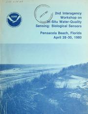 Cover of: 2nd Interagency Workshop on In-Situ Water-Quality Sensing: Biological Sensors, Pensacola Beach, Florida, April 28-30, 1980