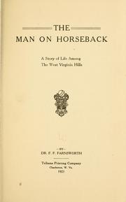 The man on horseback by F. F. Farnsworth