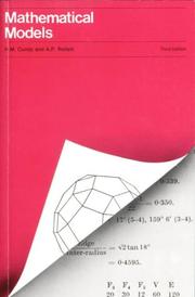 Cover of: Mathematical Models by H. M. Cundy, A. P. Rollett