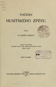 Cover of: Počátky husitského zpěvu