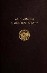 Cover of: West Virginia Geological Survey: Hampshire and Hardy Counties