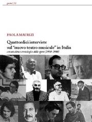 Cover of: Quattordici interviste sul «nuovo teatro musicale» in Italia