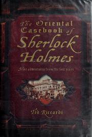 Cover of: The Oriental Casebook of Sherlock Holmes by Theodore Riccardi