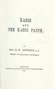 Cover of: Kabir and the Kabir panth