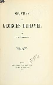 Cover of: Oeuvres