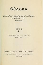 Cover of: Seadna by Peadar Ó Laoghaire