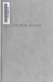 Cover of: Stupor mundi: zur Geschichte Friedrichs II. von Hohenstaufen