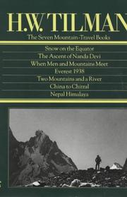 Cover of: The Seven Mountain Travel Books