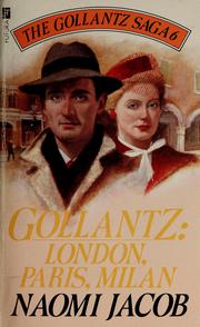 Cover of: Gollantz by Naomi Jacob