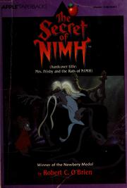 Cover of: The Secret of Nimh by Robert C. O'Brien