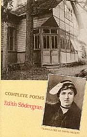 Cover of: Complete poems